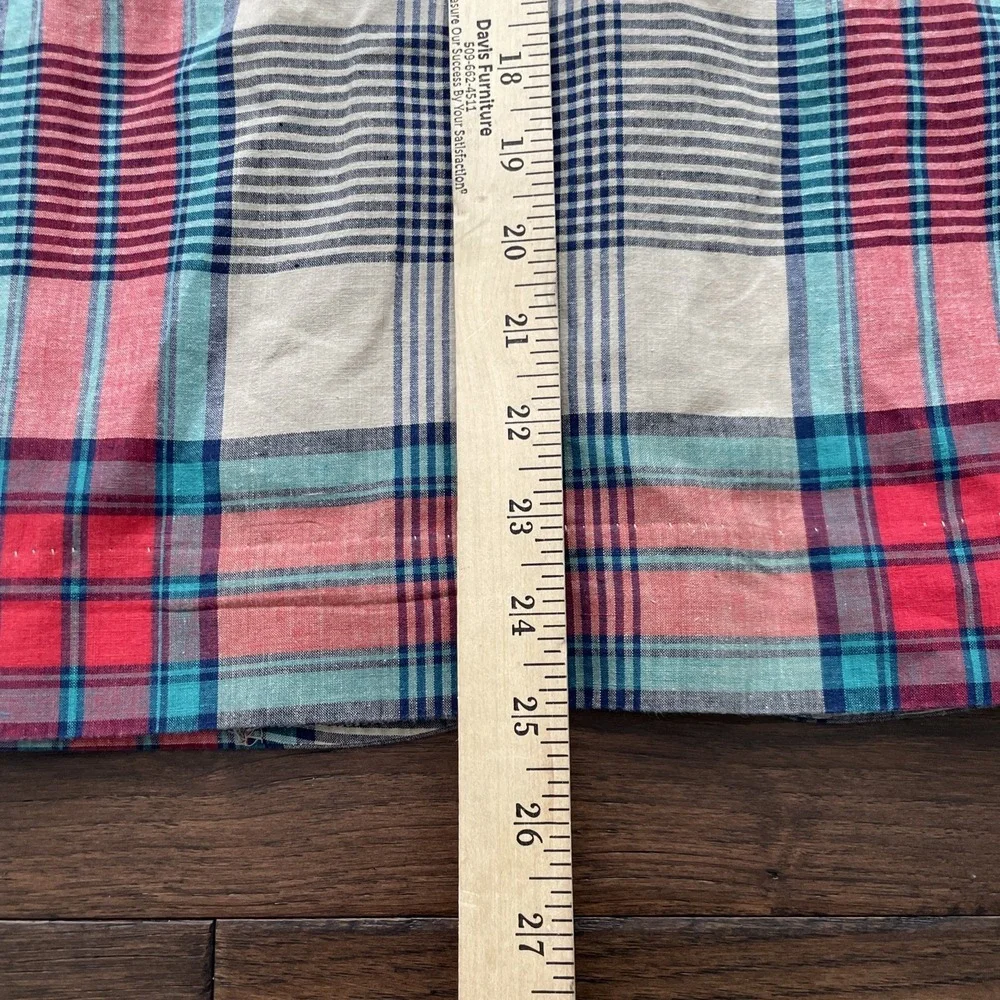 Vtg 80s Country Suburbans Women's Lightweight Blazer Jacket Plaid Sz 8 USA Made - Picture 7 of 8